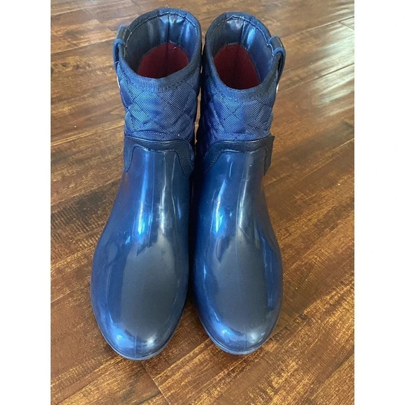 Tommy Hilfiger Boots Women’s Size: US 5 Waterproof Blue Winter/Fall Pre-owned - Picture 5 of 10